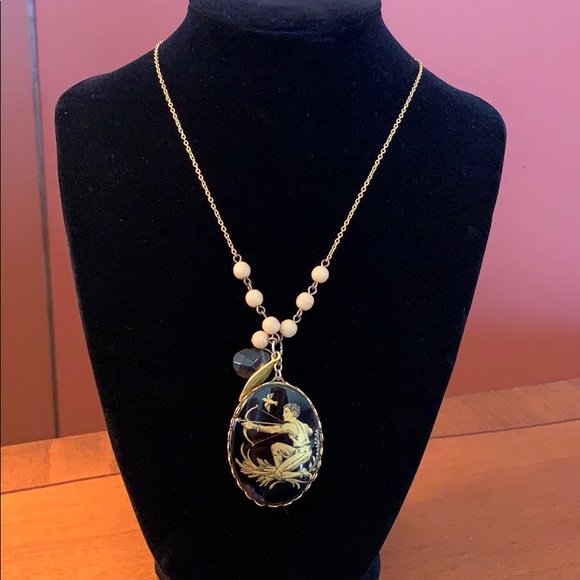 Anthropologie Jewelry - David Aubrey + Anthropologie Zodiac necklace